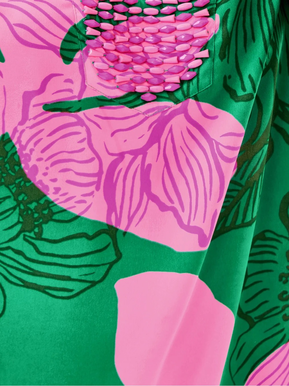 EUC Lilly Pulitzer Irella Caftan Dress Kitts Green Oversized Sunset Shadows - Picture 5 of 6